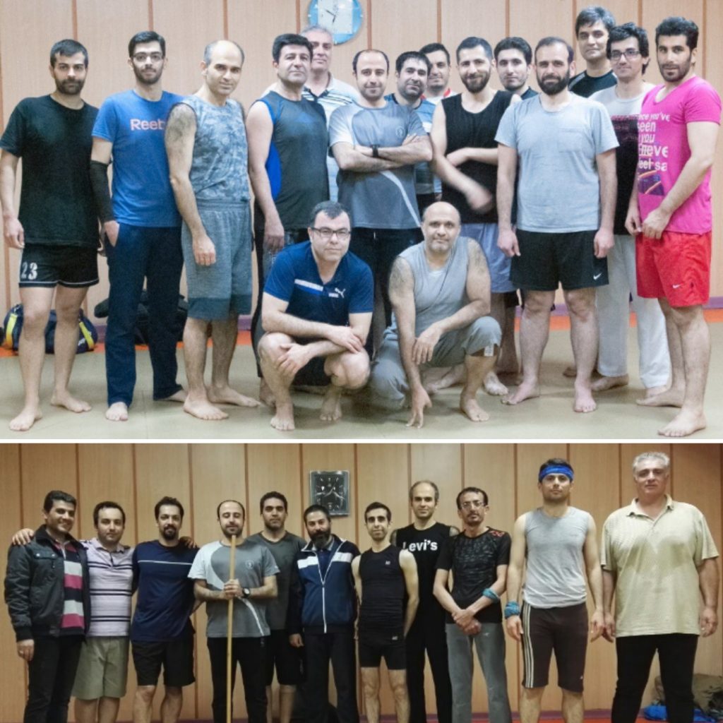 باشگاه پیلاتس آقایان در مجموعه ورزشی آب تهران مربی حسن موسوی